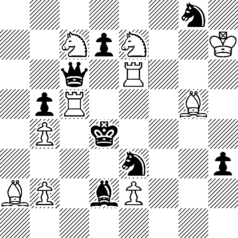 6n1/2NpN2K/2q1R3/1pR3B1/1P1k4/4n2p/BP1bP3/8
