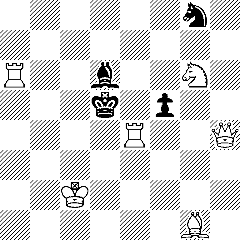 6n1/8/R2b2N1/3k1p2/4R2Q/8/2K5/6B1