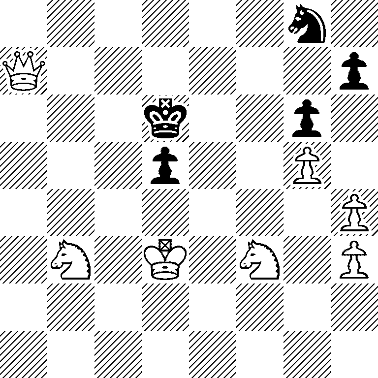 6n1/Q6p/3k2p1/3p2P1/7P/1N1K1N1P/8/8
