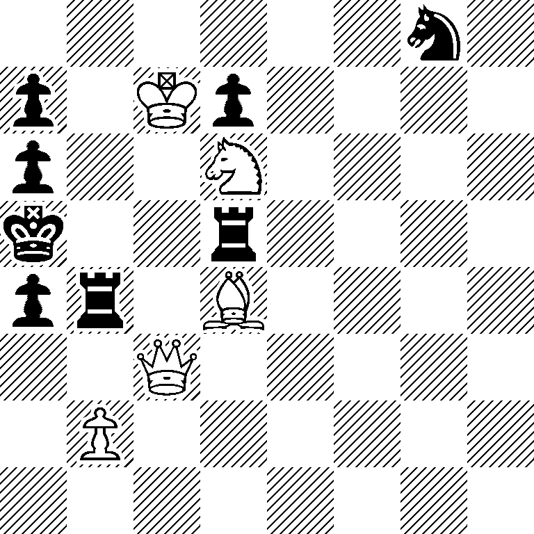 6n1/p1Kp4/p2N4/k2r4/pr1B4/2Q5/1P6/8