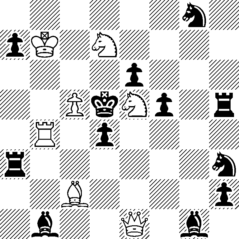 6n1/pK1N4/4p3/2PkNp1r/1R1p4/r6n/2B4p/1b2Q1b1