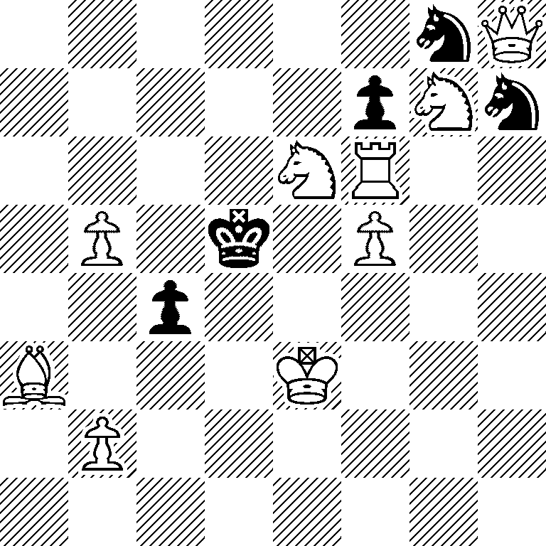 6nQ/5pNn/4NR2/1P1k1P2/2p5/B3K3/1P6/8
