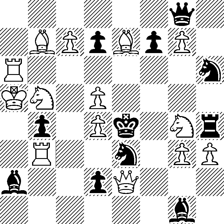 6q1/1BPpBpP1/R6n/KN1P4/1p1Pk1Nr/1R2n1PP/b2pQ3/6b1