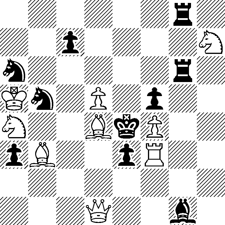 6r1/2p4N/n5r1/Kn1P1p2/N2BkP2/pB2pR2/8/3Q2b1