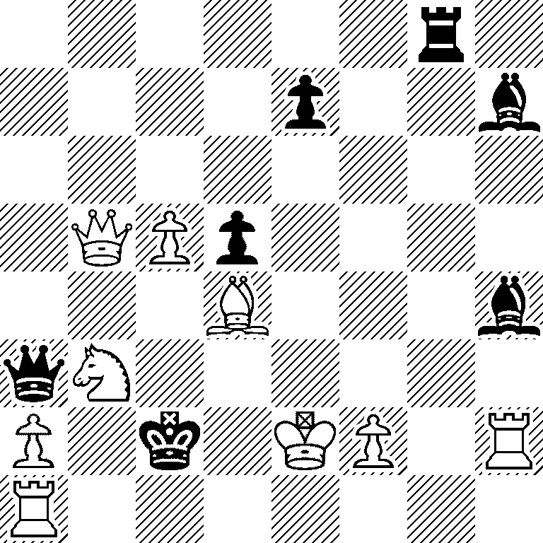 6r1/4p2b/8/1QPp4/3B3b/qN6/P1k1KP1R/R7