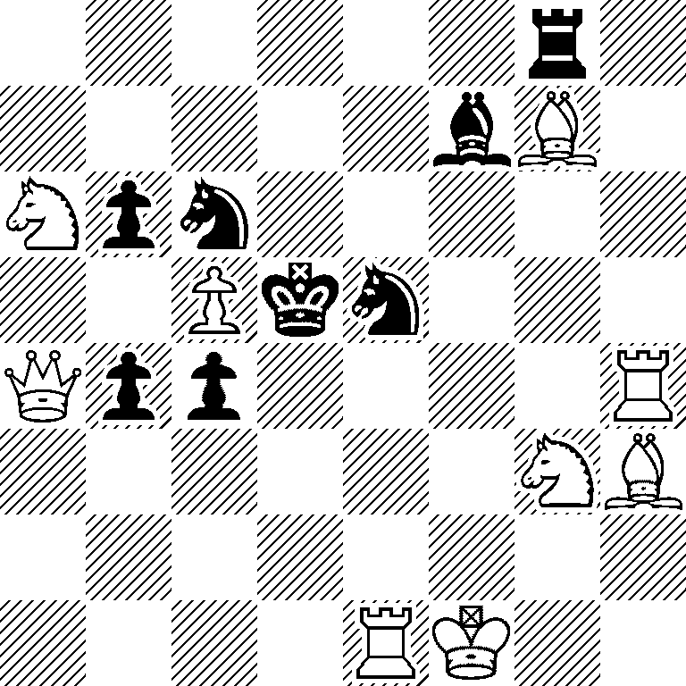 6r1/5bB1/Npn5/2Pkn3/Qpp4R/6NB/8/4RK2