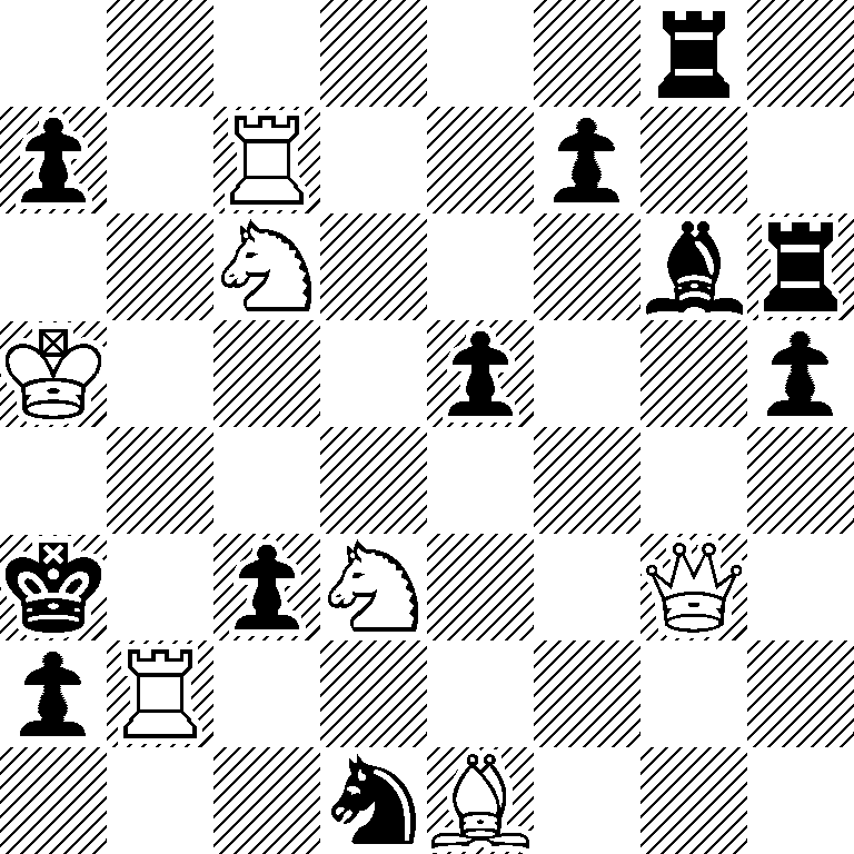 6r1/p1R2p2/2N3br/K3p2p/8/k1pN2Q1/pR6/3nB3