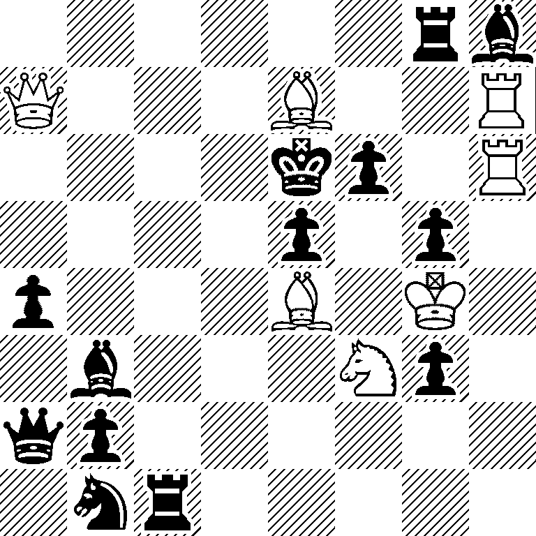 6rb/Q3B2R/4kp1R/4p1p1/p3B1K1/1b3Np1/qp6/1nr5