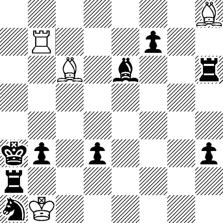 7B/1R3p2/2B1b2r/8/8/kp1p3p/r7/nK6