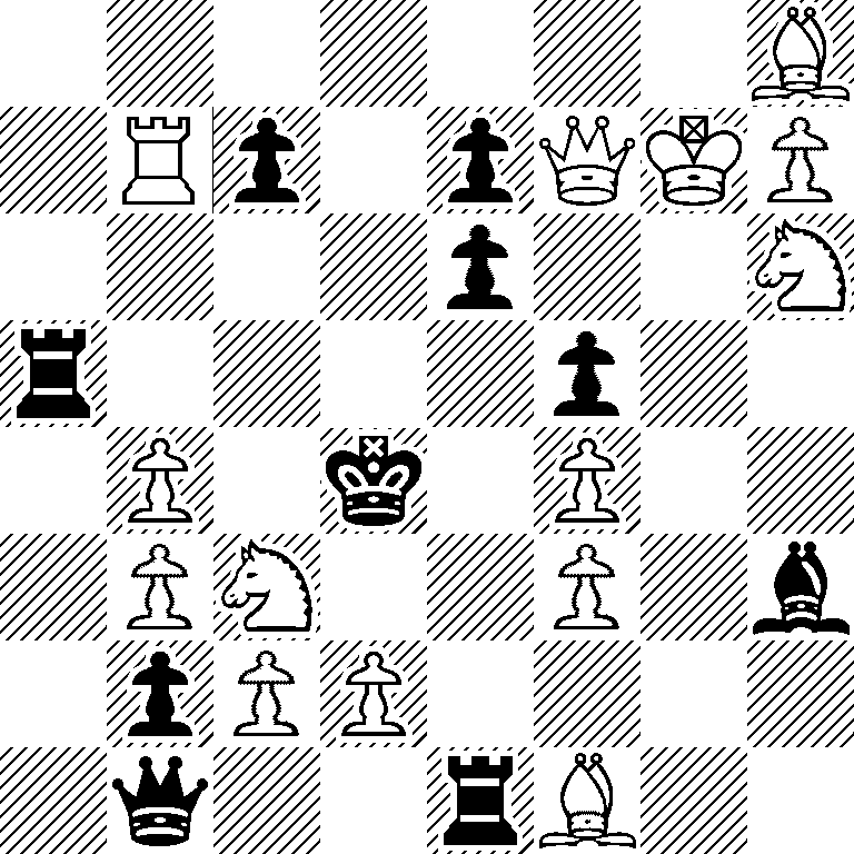 7B/1Rp1pQKP/4p2N/r4p2/1P1k1P2/1PN2P1b/1pPP4/1q2rB2