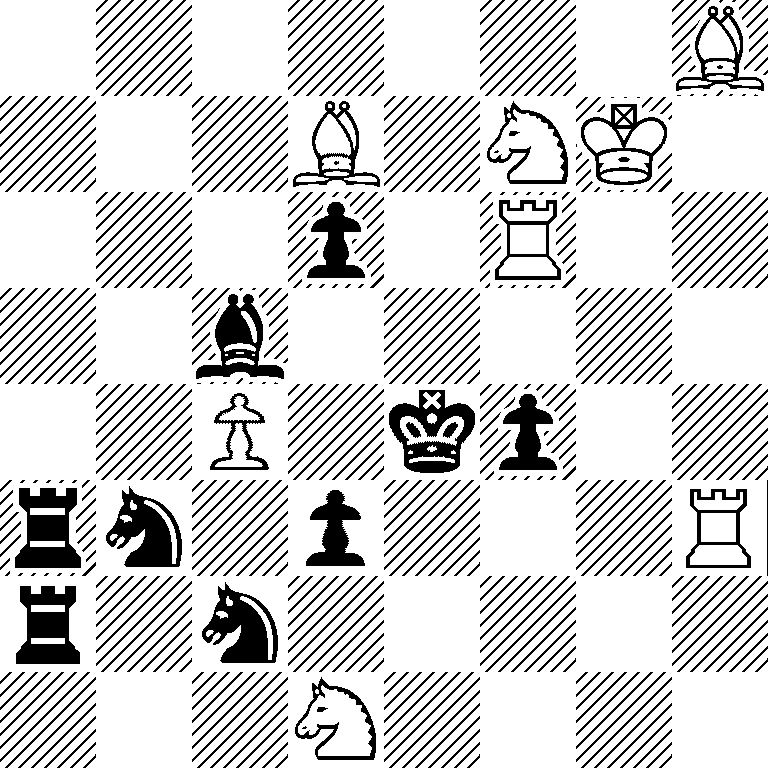 7B/3B1NK1/3p1R2/2b5/2P1kp2/rn1p3R/r1n5/3N4