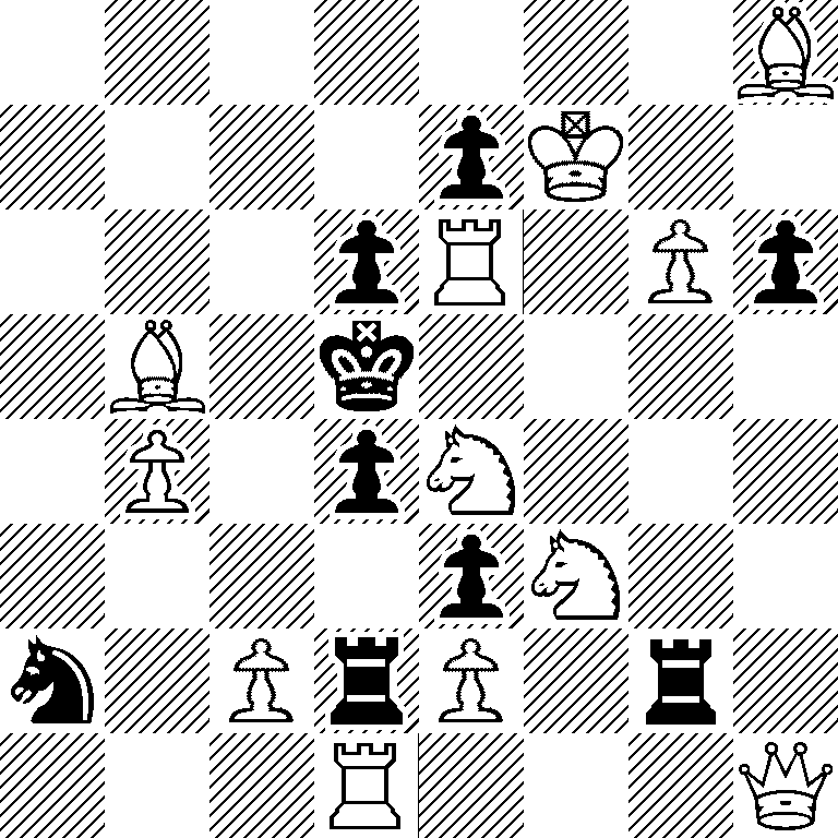 7B/4pK2/3pR1Pp/1B1k4/1P1pN3/4pN2/n1PrP1r1/3R3Q