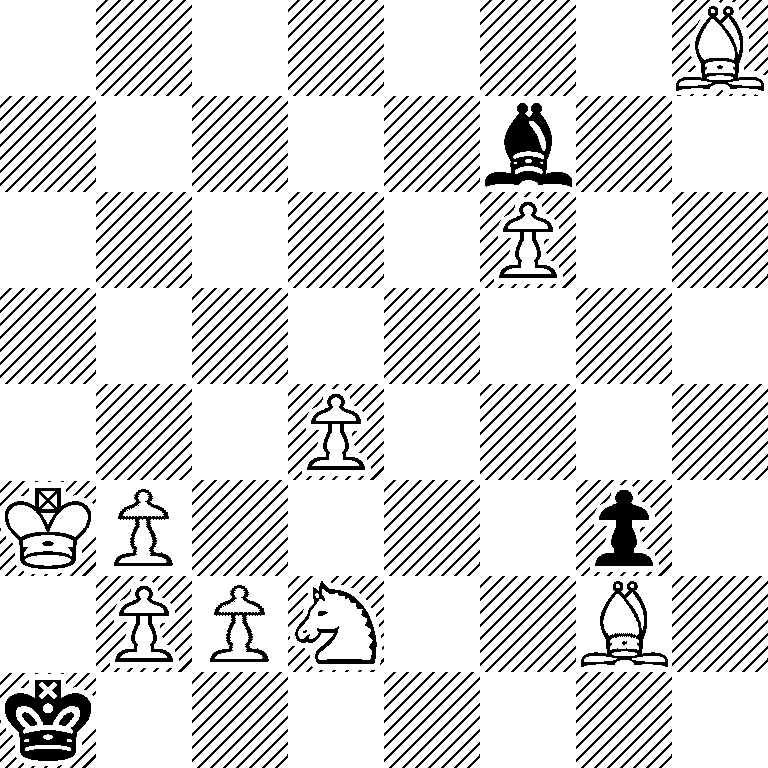 7B/5b2/5P2/8/3P4/KP4p1/1PPN2B1/k7