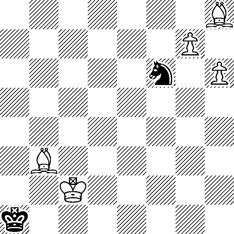 7B/6P1/5n1P/8/8/1B6/2K5/k7