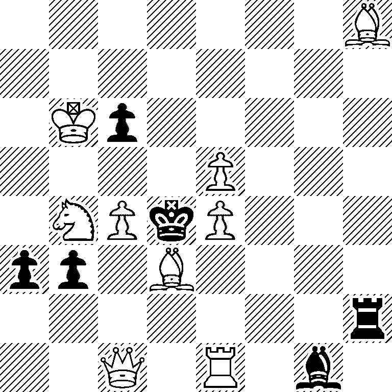 7B/8/1Kp5/4P3/1NPkP3/pp1B4/7r/2Q1R1b1
