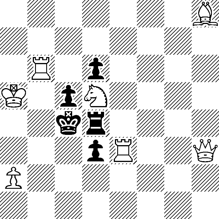 7B/8/1R1p4/K1pN4/2kr4/3pR2Q/P7/8