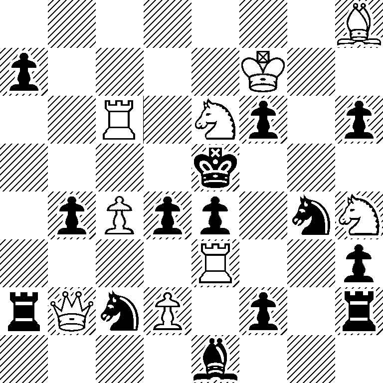 7B/p4K2/2R1Np1p/4k3/1pPpp1nN/4R2p/rQnP1p1r/4b3