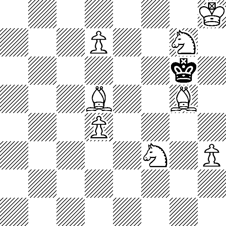 7K/3P2N1/6k1/3B2B1/3P4/5N1P/8/8