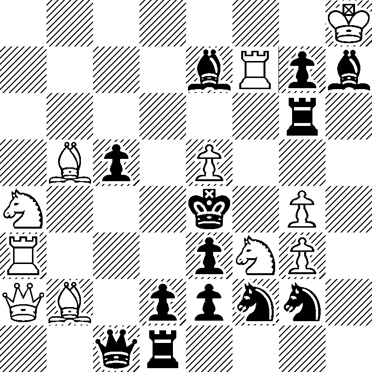 7K/4bRpb/6r1/1Bp1P3/N3k1P1/R3pNP1/QB1ppnn1/2qr4