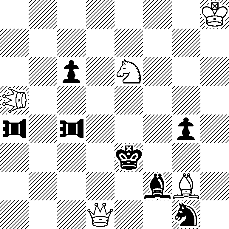 7K/8/2p1S3/*3Q7/*3r1*3r3p1/4k3/5bB1/3Q2s1