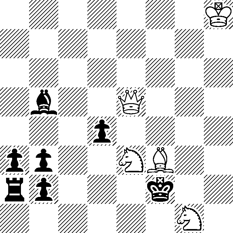 7K/8/8/1b2Q3/3p4/pp2NB2/rp3k2/6N1