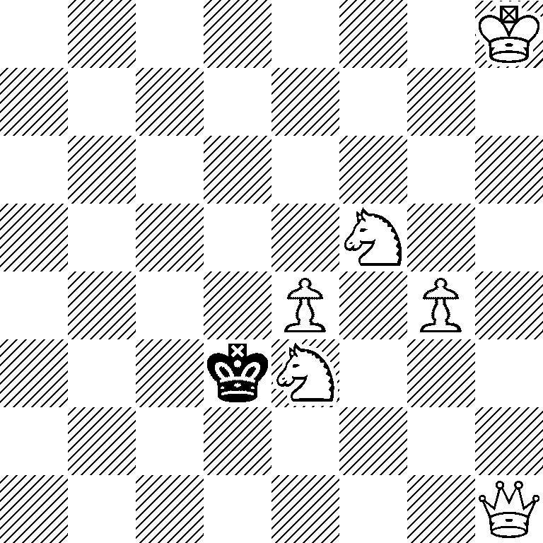 7K/8/8/5N2/4P1P1/3kN3/8/7Q