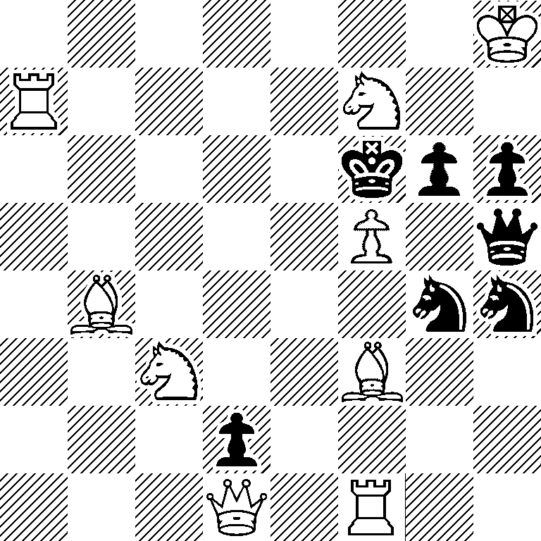 7K/R4N2/5kpp/5P1q/1B4nn/2N2B2/3p4/3Q1R2