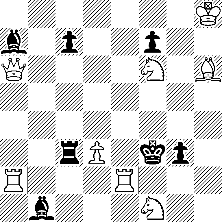 7K/b1p2p2/Q4N1B/8/8/2rP1kp1/R3R3/1b3N2