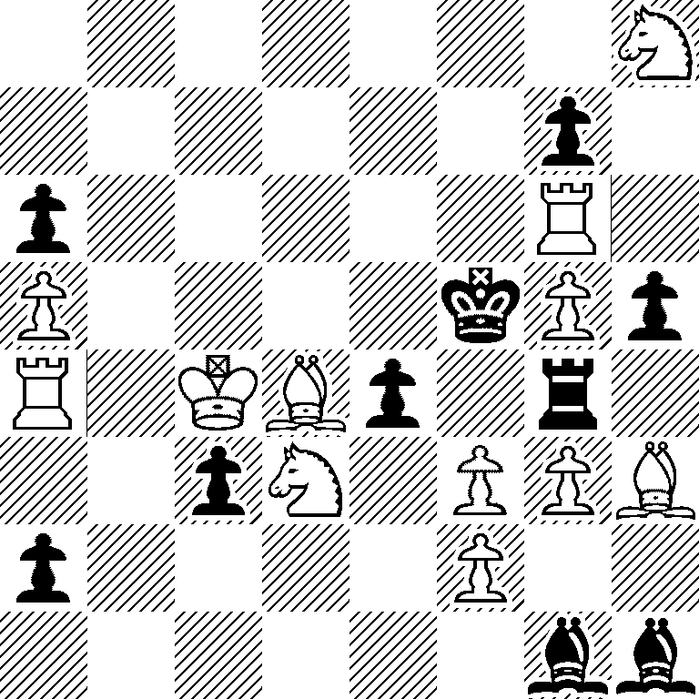 7N/6p1/p5R1/P4kPp/R1KBp1r1/2pN1PPB/p4P2/6bb