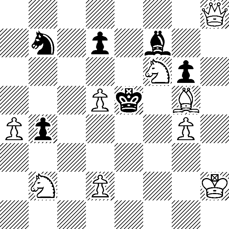 7Q/1n1p1b2/5Np1/3Pk1B1/Pp4P1/8/1N1P3K/8