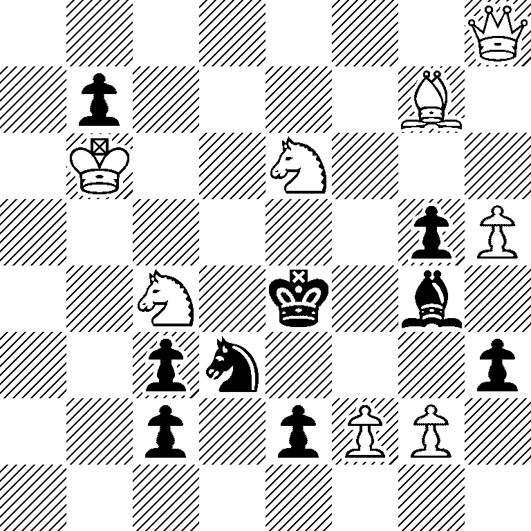 7Q/1p4B1/1K2N3/6pP/2N1k1b1/2pn3p/2p1pPP1/8