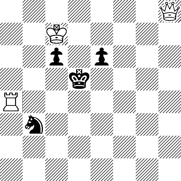 7Q/2K5/2p1p3/3k4/R7/1n6/8/8