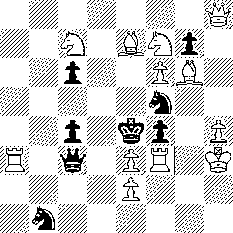 7Q/2N1BNp1/2p2PB1/5n2/2p1kp1P/R1q1PR1K/4P3/1n6