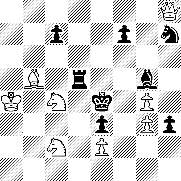 7Q/2p2p1n/8/1B1r2b1/K1N1k1P1/4p1Pp/2N1P3/8