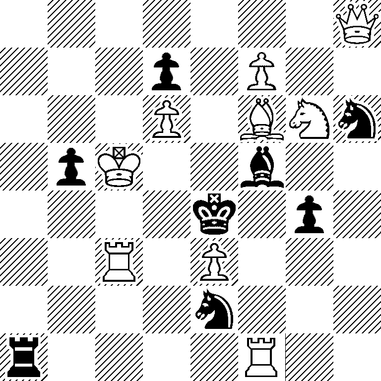 7Q/3p1P2/3P1BNn/1pK2b2/4k1p1/2R1P3/4n3/r4R2