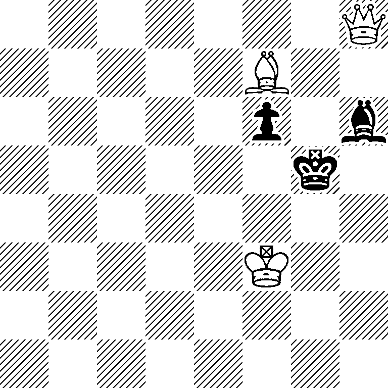 7Q/5B2/5p1b/6k1/8/5K2/8/8