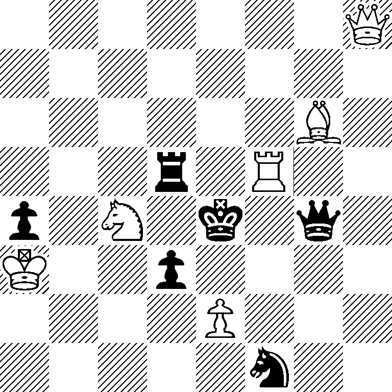7Q/8/6B1/3r1R2/p1N1k1q1/K2p4/4P3/5n2