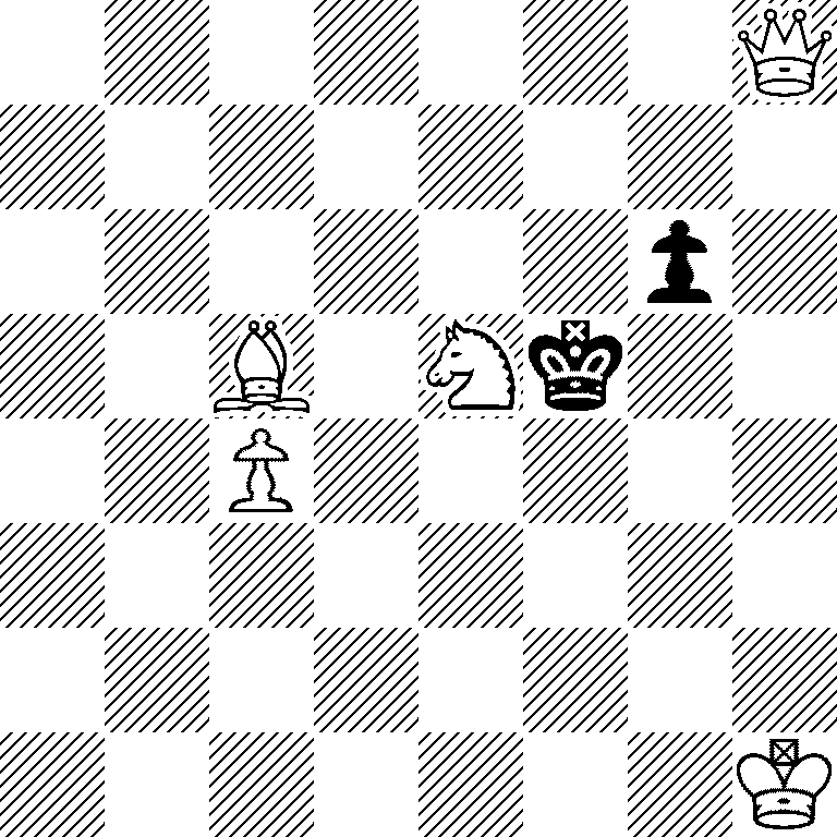 7Q/8/6p1/2B1Nk2/2P5/8/8/7K
