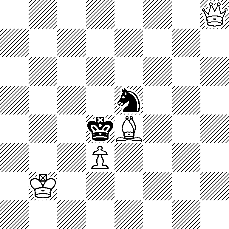 7Q/8/8/4n3/3kB3/3P4/1K6/8