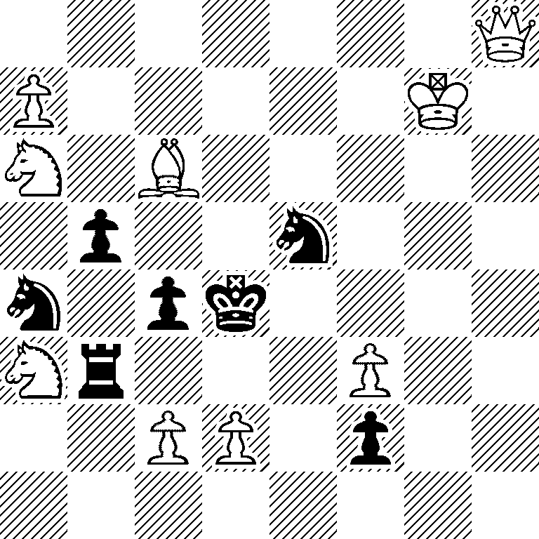 7Q/P5K1/N1B5/1p2n3/n1pk4/Nr3P2/2PP1p2/8