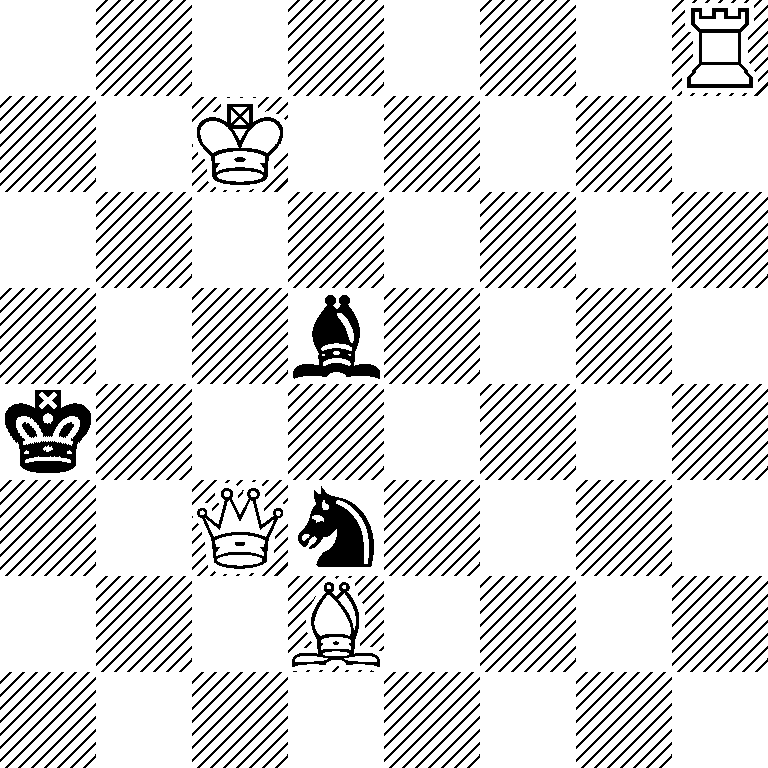 7R/2K5/8/3b4/k7/2Qn4/3B4/8