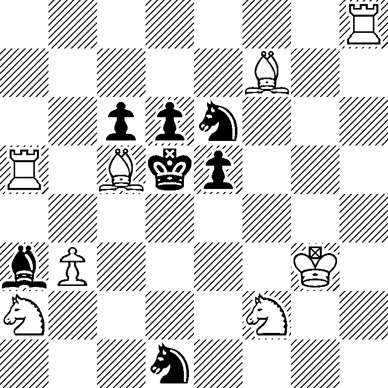 7R/5B2/2ppn3/R1Bkp3/8/bP4K1/N4N2/3n4