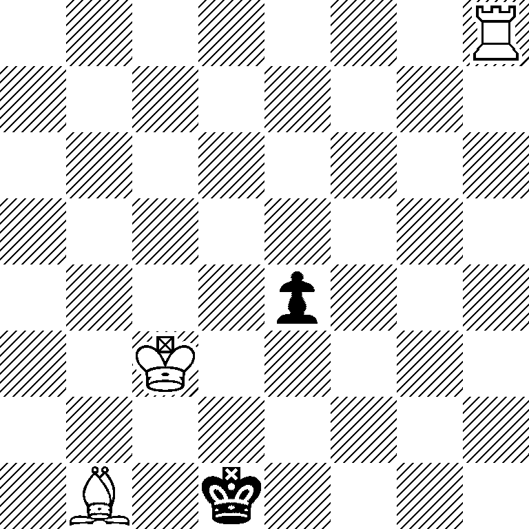 7R/8/8/8/4p3/2K5/8/1B1k4