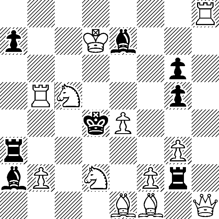 7R/p2Kb3/6p1/1RN3p1/3kP3/r5P1/bP1N1Pr1/4BB1Q