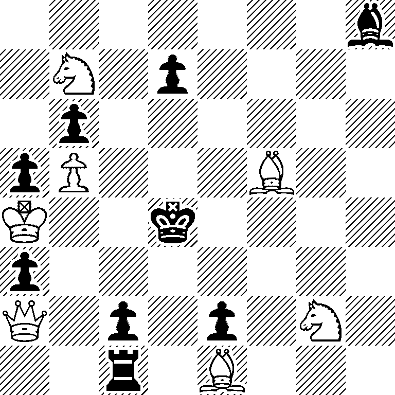 7b/1N1p4/1p6/pP3B2/K2k4/p7/Q1p1p1N1/2r1B3