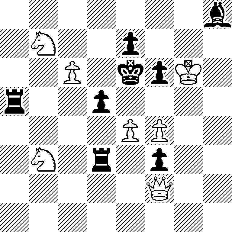 7b/1N2p3/2P1kpK1/r2p4/4PP2/1N1r1p2/5Q2/8