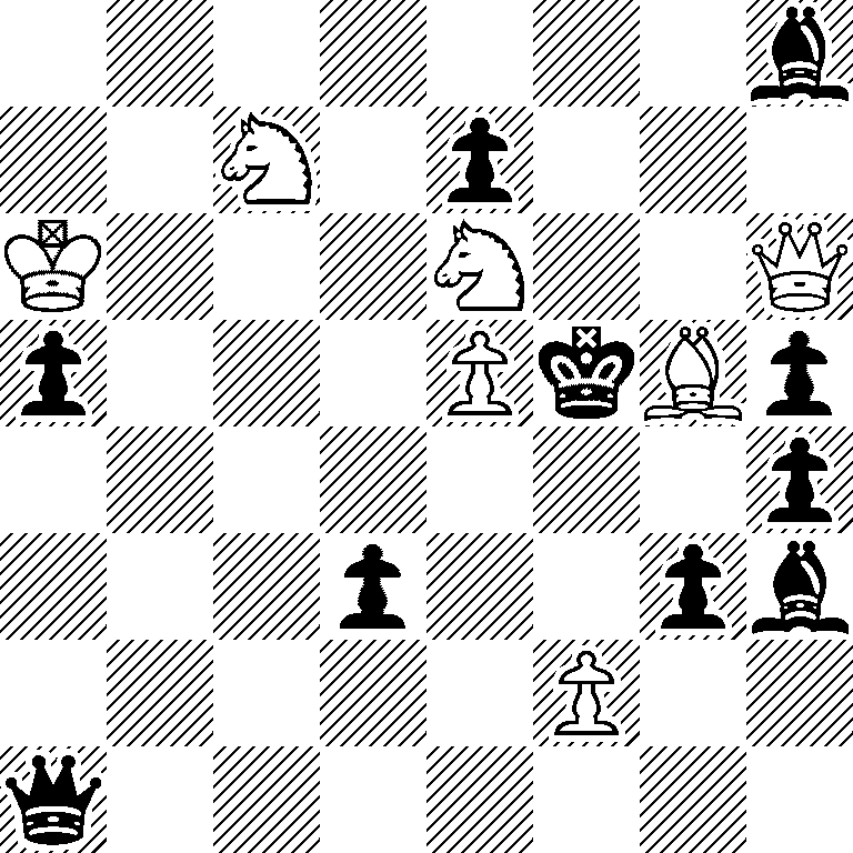 7b/2N1p3/K3N2Q/p3PkBp/7p/3p2pb/5P2/q7