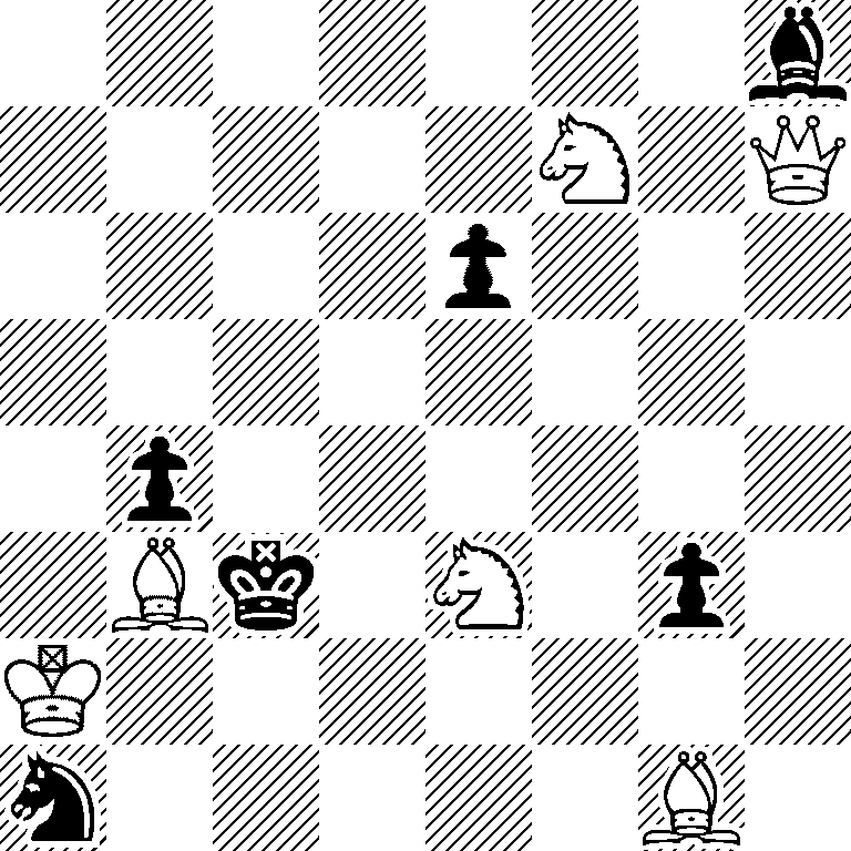 7b/5N1Q/4p3/8/1p6/1Bk1N1p1/K7/n5B1