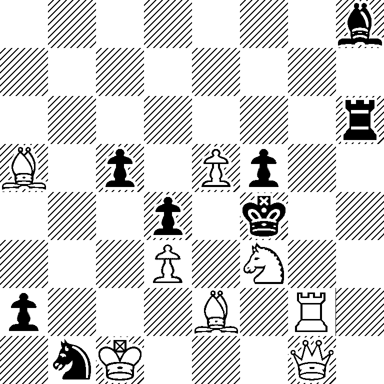 7b/8/7r/B1p1Pp2/3p1k2/3P1N2/p3B1R1/1nK3Q1