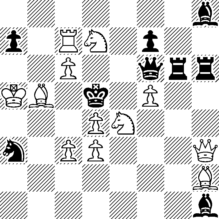 7b/p1RN1p2/2P2qrr/KB1k1P2/3PN3/n1PP3Q/7B/7b